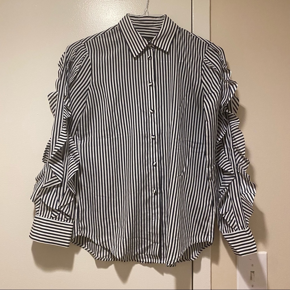 Banana Republic Ruffled Dillon Shirt